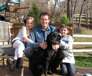 Justin Reed and familyJustin Reed and family